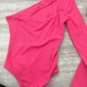 Pink bodysuit
